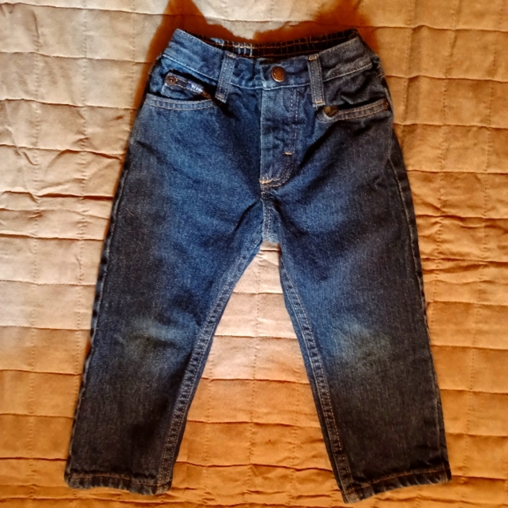 Toddler boys Wrangler size 2T blue jeans